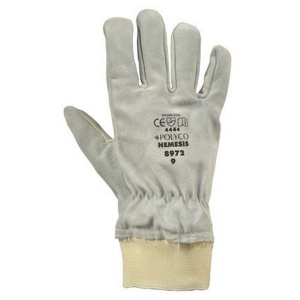 Polyco Nemesis 897 Leather Cut-Resistant Grip Gloves