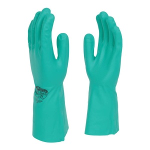 Polyco Nitri-Tech III Chemical-Resistant Nitrile Gauntlet Gloves (Case of 48 Pairs)