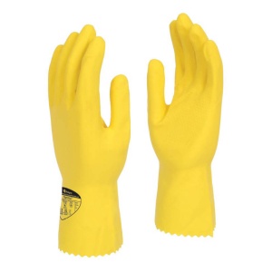 Polyco Optima Rubber Chemical Resistant Gloves (Pack of 12 Pairs)