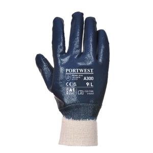 Portwest A300 Nitrile Knitwrist Handling Gloves