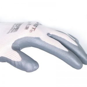 Portwest A310 Flexo Grip Nitrile Grey and White Gloves