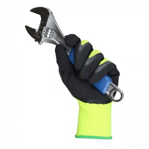 Portwest A340 Hi-Vis Grip Yellow Gloves