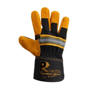 Predator Signature PRED1 Leather Tiger Rigger Gloves