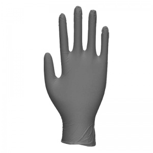 Unigloves Select GT002 Latex Food-Safe Disposable Gloves (Black)