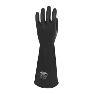 Shield GI/104 Gauntlet-Style Rubber Latex Chemical Gloves