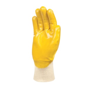 Skytec Neon Nitrile-Coated Hi-Vis Work Gloves