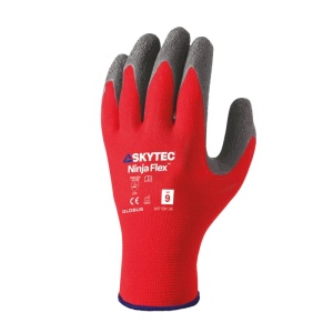 Skytec Ninja Flex Lightweight Latex-Palm Dexterity Grip Gloves