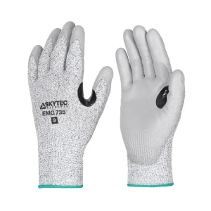 Skytec EMG735 Level C Cut Resistant Gloves with PU Coating