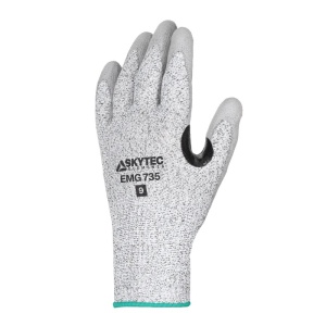 Skytec EMG735 Level C Cut Resistant Gloves with PU Coating