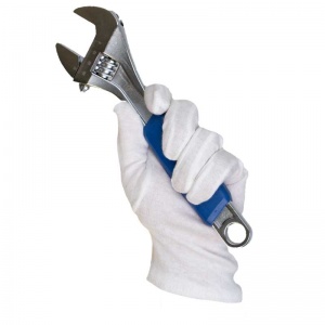 Supertouch White Cotton Gloves Forchette 2550