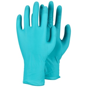 Ejendals Tegera 84510 Chemical-Resistant Disposable Nitrile Gloves (Box of 100)