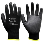 Supreme TTF 100BB PU Coated Handling Gloves (Black)