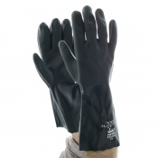 pvc gloves acetone