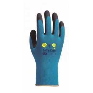 Towa Flora Soft and Care TOW316 Aqua Blue Gardening Gloves