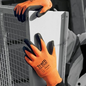 TraffiGlove TG365 Force Nitrile Foam Plus Coating Cut Level 3 Handling Gloves