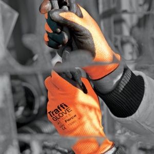 TraffiGlove TG365 Force Nitrile Foam Plus Coating Cut Level 3 Handling Gloves