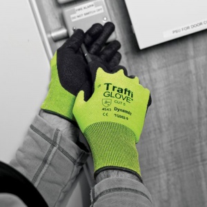 TraffiGlove TG562 Dynamic Polyurethane Coating Cut Level 5 Safety Gloves