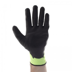 Uvex Unidur 6659 GR Green PU-Coated Cut Resistant Gloves