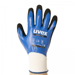 Uvex Unilite Nitrile Oil Resistant Work Gloves 7710F