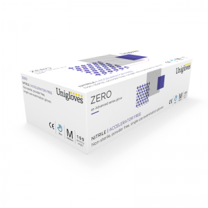 Unigloves Zero Nitrile GM005 Accelerator-Free Gloves