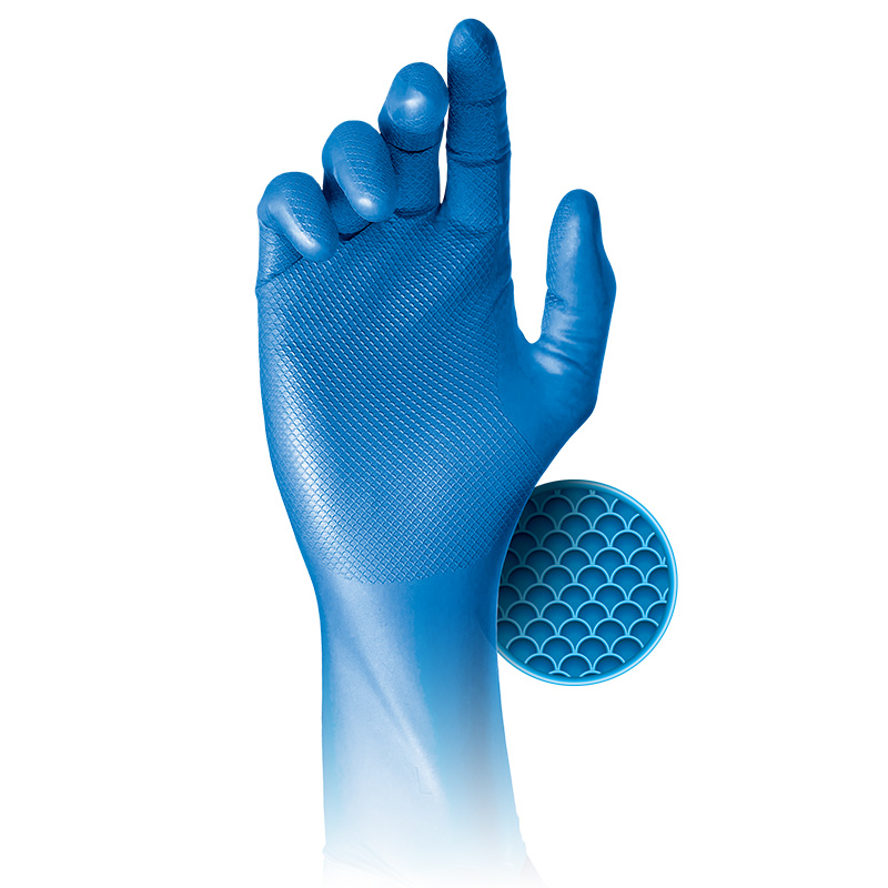 Grippaz Nitrile Food Safety Gloves - SafetyGloves.co.uk