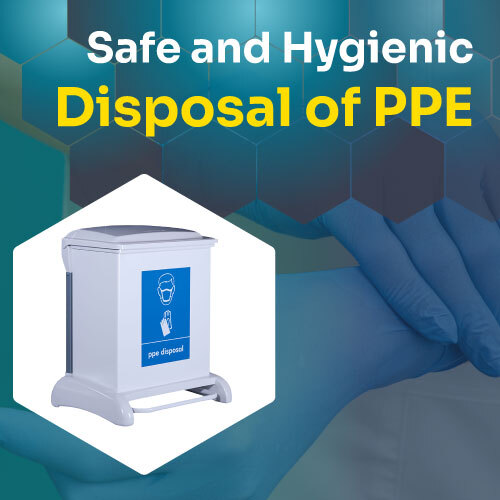 NHS-Approved Bins for Disposal of Gloves, Masks and Other PPE